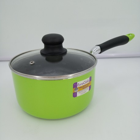 EuroCook單柄易潔煲18CM 2L